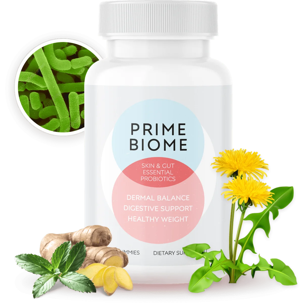 PrimeBiome bottle